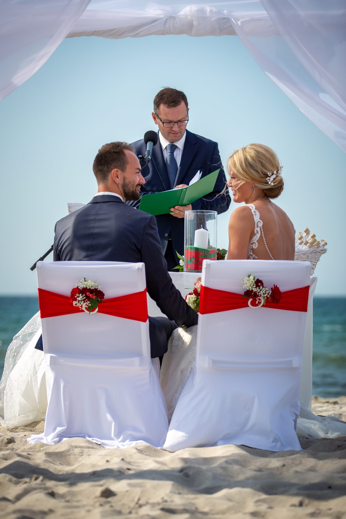 Trauung am Ostseestrand
