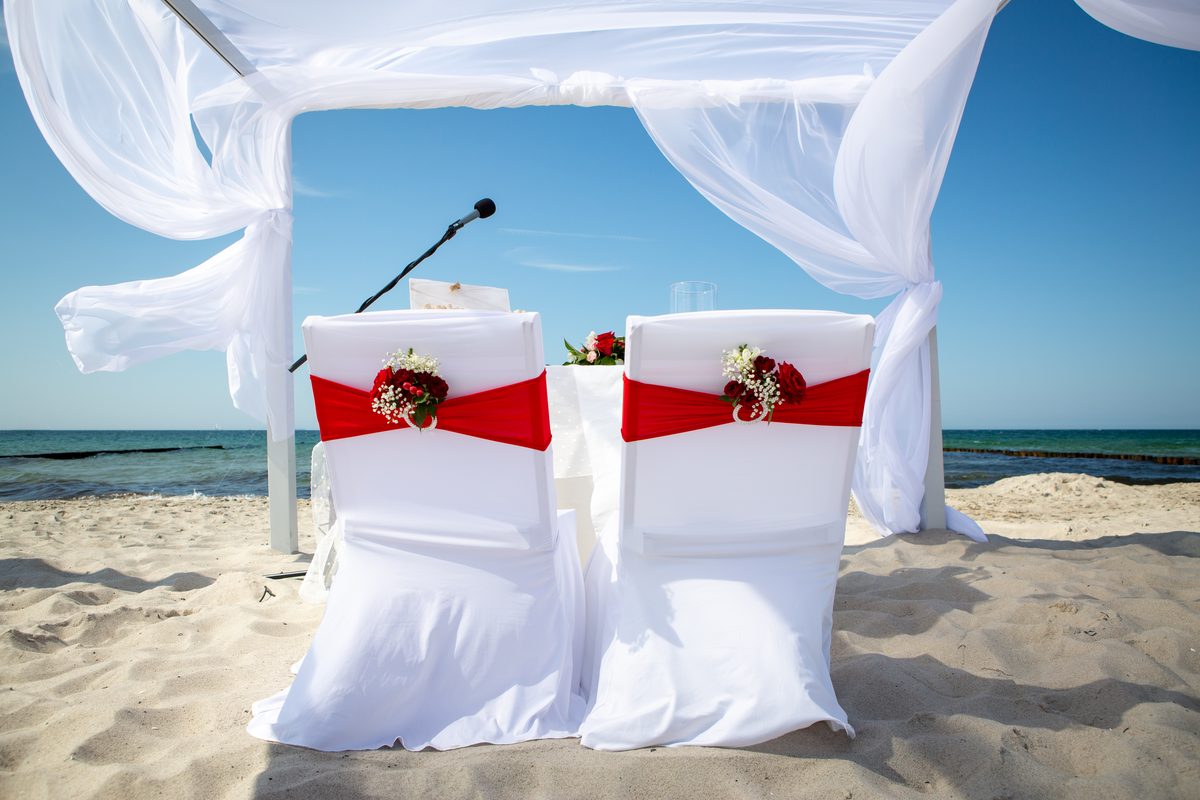 Freie Trauung am Strand